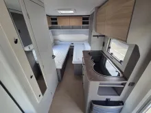 Sicht vorne-hinten Bürstner B66 490 TL