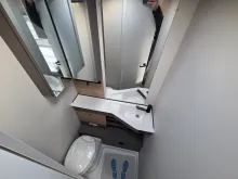 Sicht vorne-hinten Bürstner B66 490 TL