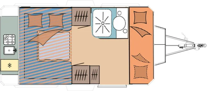 Grundriss Tag Camppass CR 555