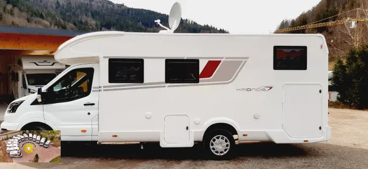 Fahrzeugbild Roller Team Kronos 284 TL TOP Fahrzeug, 5 Schlafplätze #8