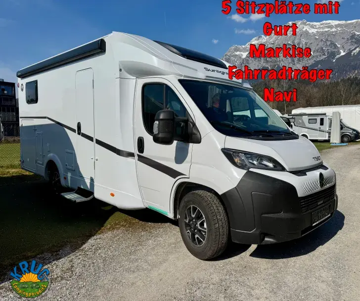 Fahrzeugbild Sunlight T 67S 5 Sitzplätze mit Gurt #1