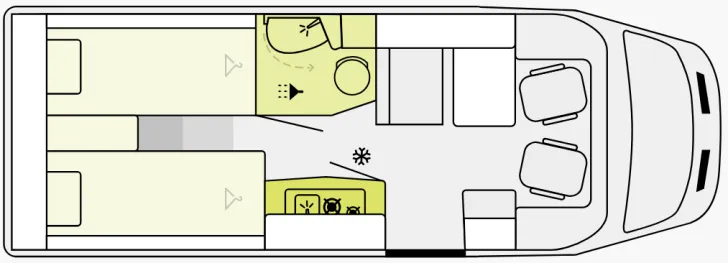 Grundriss Tag Etrusco V 6.6 SF