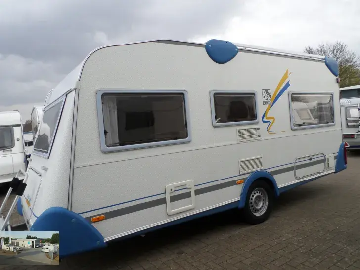 Fahrzeugbild Knaus Blue Line 450 TF Nr. 32 - franz. Bett, RSG #25