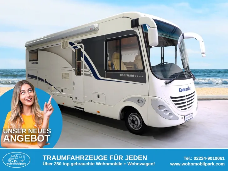 Fahrzeugbild Concorde Charisma I 791 L Aut/Einzelbetten/Klima/Garage #1