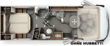 Grundriss Tag Carthago chic c-line I 5.0 QB L Listenpreis 186.855,00 !
