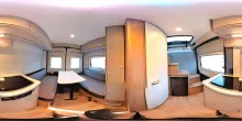 360° Innenansicht Carado pro CV 541 Automatik, Rahmenfenster
