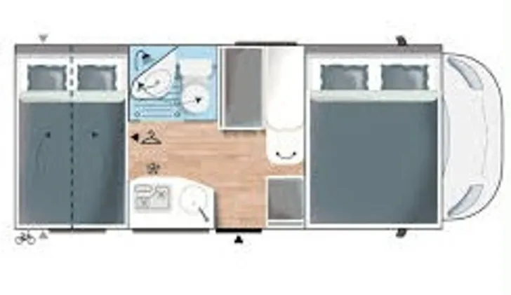 Fahrzeugbild Chausson Flash C 714 GA *Brennstoffzelle*Mitnahme Hund* #2