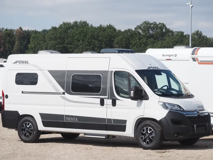 Fahrzeugbild Pössl Trenta 600, Rahmenfenster, Markise, Radtr. uvm #3