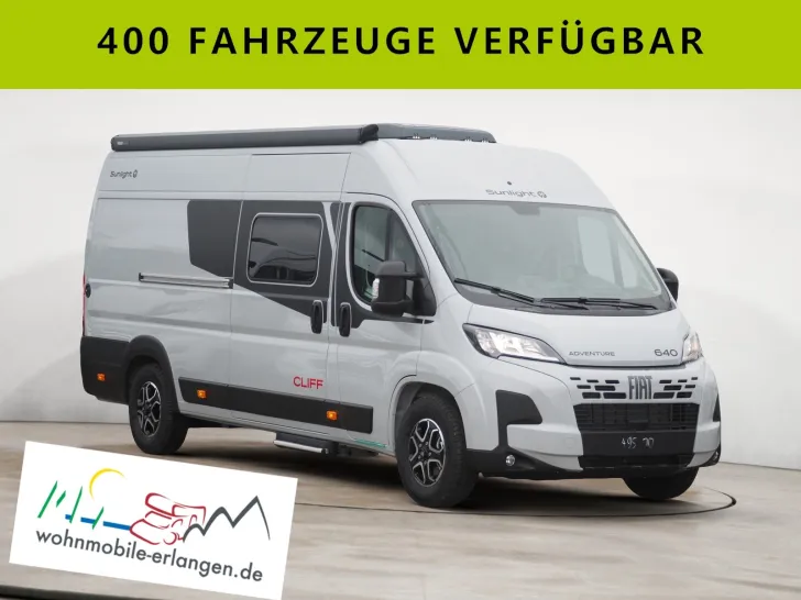 Fahrzeugbild Sunlight CLIFF 640 Adventure Edition, Auto., 3. Bett uvm. #2