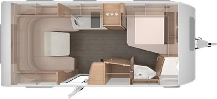 Grundriss Tag Knaus Südwind 60 YEARS 500 FU Aktionspreis