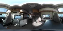 360° Innenansicht Hobby ONTOUR Van 600 FT - Automatik - Markise