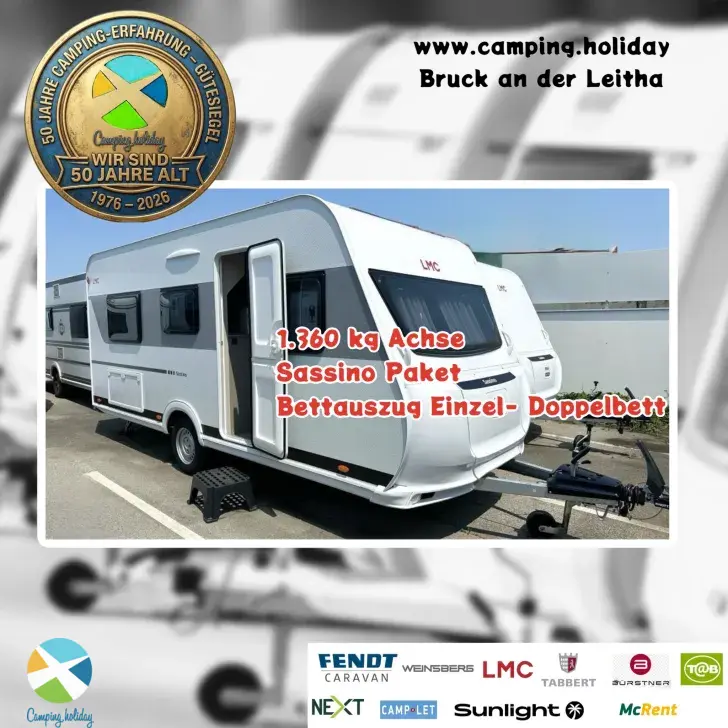 Schräg Hinten LMC Sassino 460 E