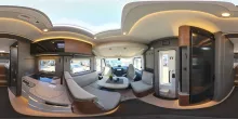 360° Innenansicht Hymer B-MC I 680 *Premium*Arktis*W-LAN*
