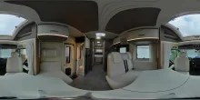 360° Innenansicht Ahorn Camp Alaska TD Plus Aufl. 4to & Luftfed. & Hubbett