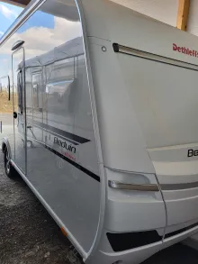 Grundriss Nacht Dethleffs Beduin Scandinavia 540 QMK Neuwertig