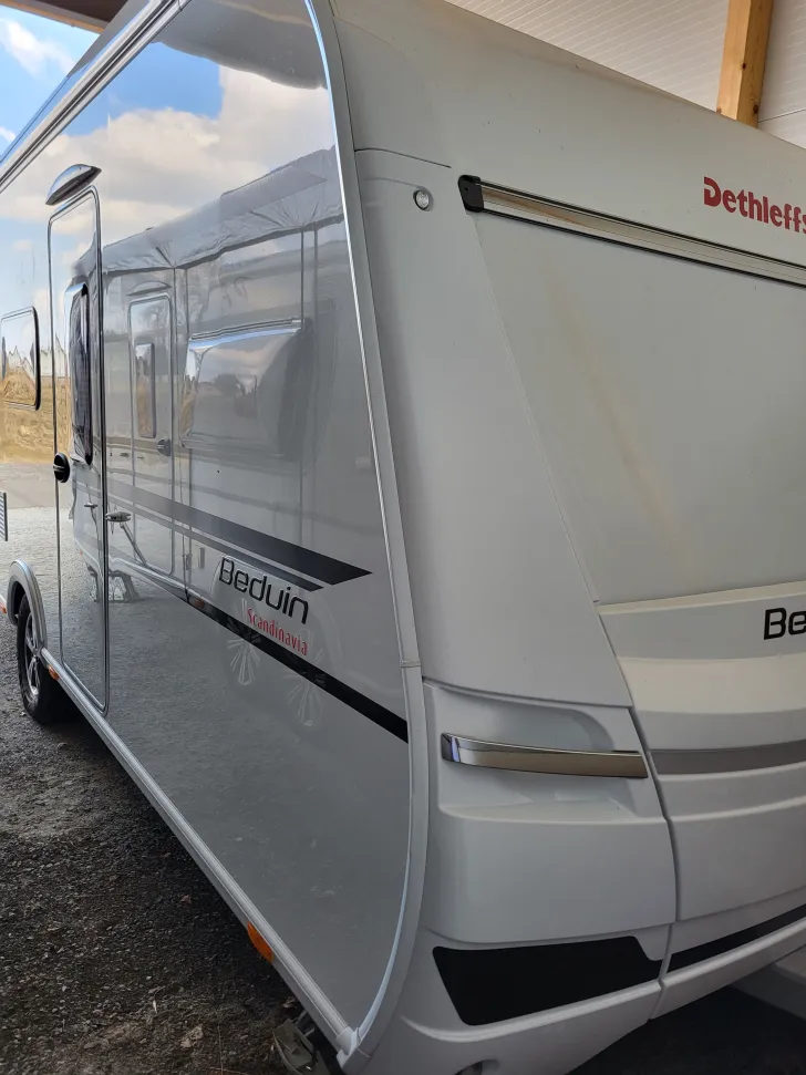 Grundriss Nacht Dethleffs Beduin Scandinavia 540 QMK Neuwertig