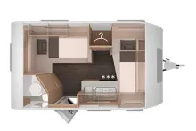 Grundriss Nacht Knaus Sport 400 QD Modell 2026