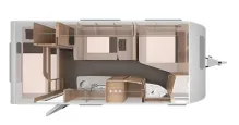 Grundriss Nacht Knaus Südwind 540 FDK Black Selection Modell 2026