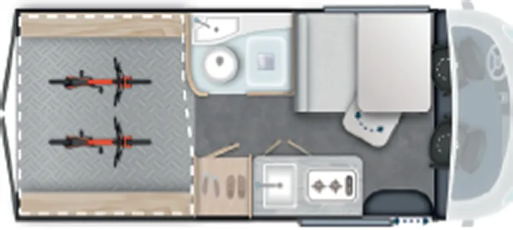 Grundriss Tag Challenger Van Sport Edition V210 Hubbett Automatik 2026