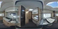 360° Innenansicht Adria Aviva 522 PT 3. Stockbett|Pa-Dachh.|auf Okt. 26