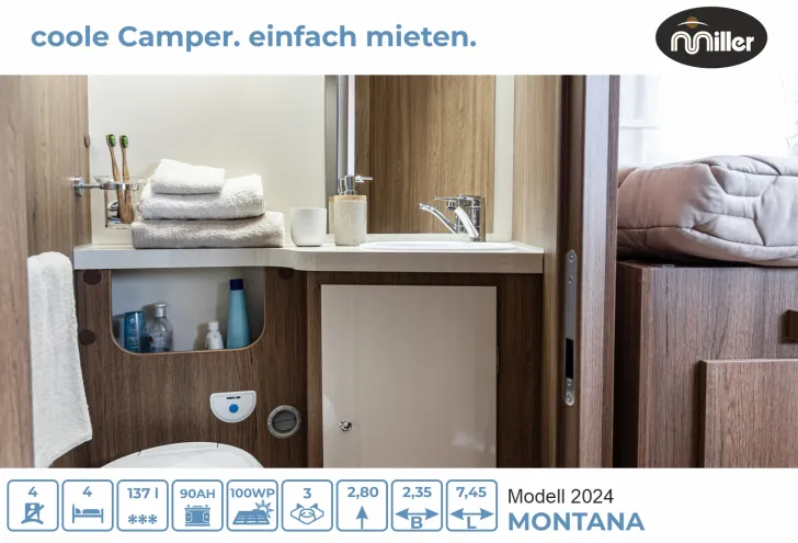 Fahrzeugbild Miller States Montana Solar | Lithium | TV |Hubbett #21