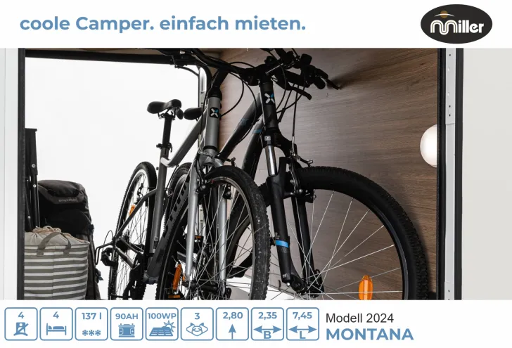 Fahrzeugbild Miller States Montana Solar | Lithium | TV |Hubbett #22