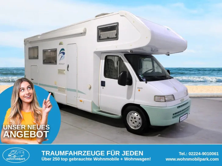Fahrzeugbild Weinsberg Meteor 690 MQ/Festbett/Garage/Klima/Solar/DPF #1