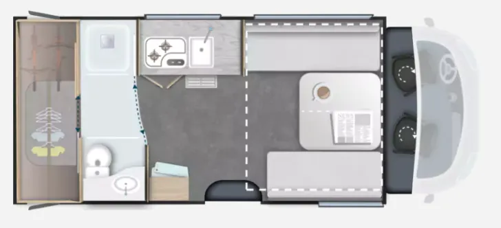 Grundriss Tag Challenger Teilintegriert 260 Etape Edition Viele Extras