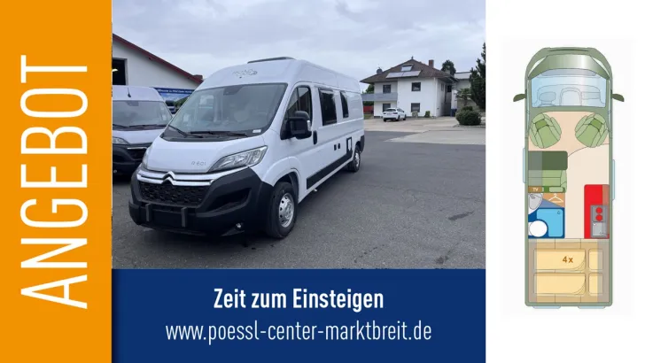 Fahrzeugbild Roadcar R 601, 4 Personen-Fahrzeug, Markise, Radtr. #3