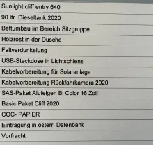 Fahrzeugbild Sunlight Camper Van CLIFF 640 Lieferung Juli 2026 #11