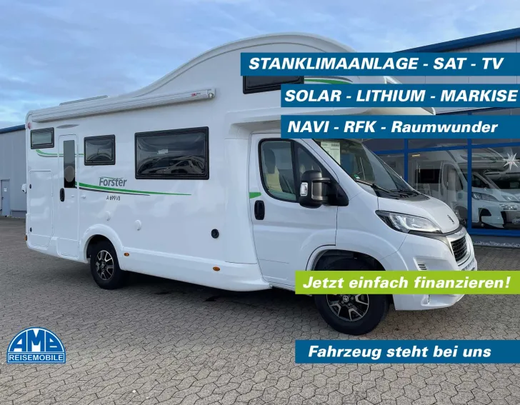 Fahrzeugbild Forster A 699 VB - SAT, TV, SOLAR, LITHIUM, MARKISE #1