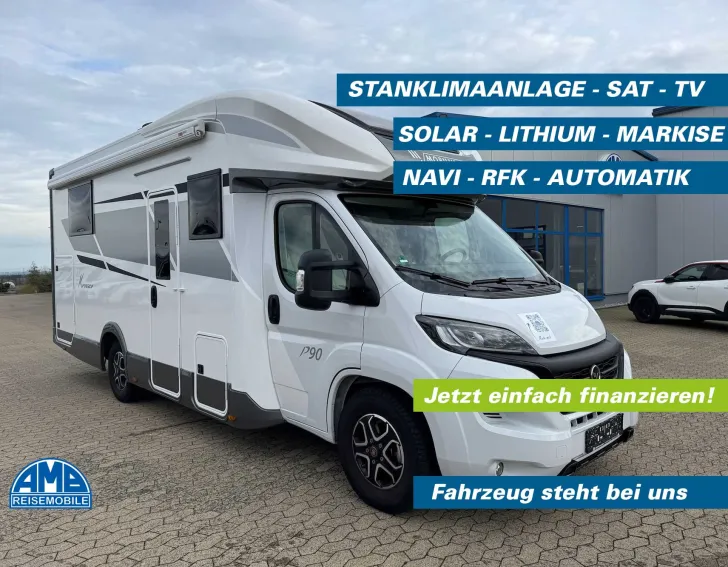 Fahrzeugbild Mobilvetta KROSSER 90 - SAT, TV, LITHIUM, SOLAR, MATIC #1