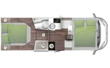 Fahrzeugbild Forster Integriert I 745 QF, 26, LITHIUM, SOLAR, TV #40