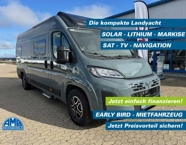 Fahrzeugbild Mobilvetta Admiral K 6.3, MJ26 - SAT, TV, SOLAR, AHK #1