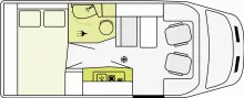 Grundriss Tag Etrusco V Ford 5.9 DF *AKTIONSPREIS BIS 31.05.2026*