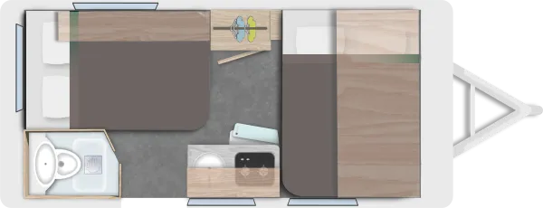 Nachtgrundriss Caravelair Alba 390