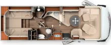 Grundriss Tag Carthago chic s-plus I 50 LE Sie Sparen 62.970,- Mod 2026