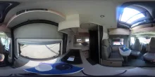 360° Innenansicht Dethleffs Globetrail 540 DR Fiat 95-Jahre-Paket + Combi6D