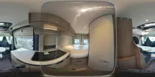 360° Innenansicht Carado pro CV 600 Schlafdach|DigitalPaket|190Ah|8GAutom