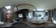 360° Innenansicht Dethleffs Just Camp T 6812 EB 8G-Automatik, Hubbett