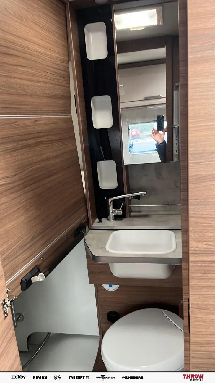 Toilette Knaus Tourer VAN 500 MQ Vansation *2023*Autom.*Assistenzsys*