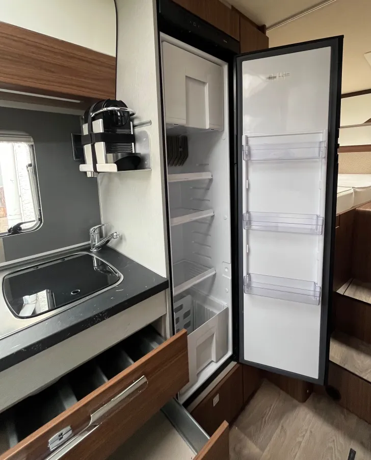 Grundriss Nacht Hymer B-Klasse MC I 580 Guter zustand 18 Zol