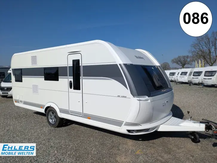 Fahrzeugbild Hobby De Luxe 545 KMF 2000kg/Zulassung 100/Alu/Antischlinger-Kupplung #1