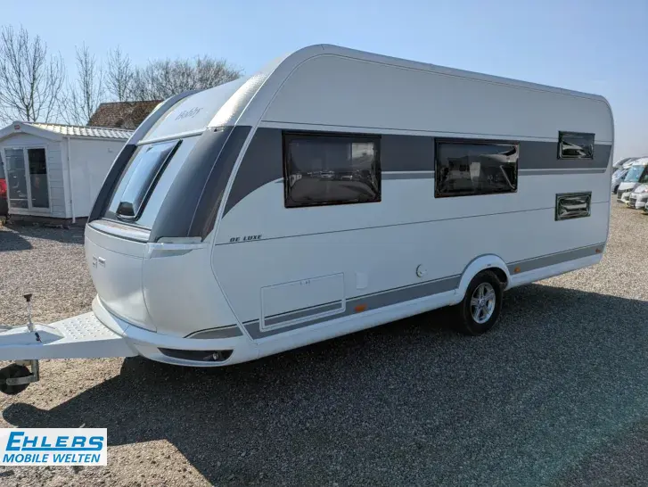 Fahrzeugbild Hobby De Luxe 545 KMF 2000kg/Zulassung 100/Alu/Antischlinger-Kupplung #4