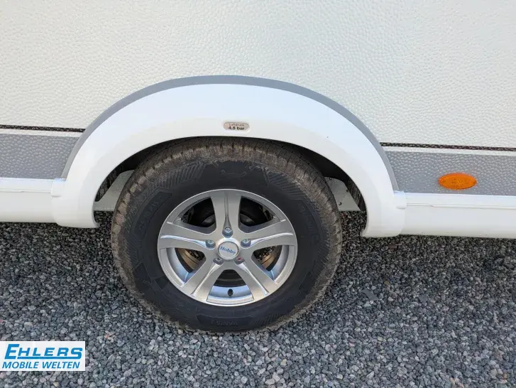Fahrzeugbild Hobby De Luxe 545 KMF 2000kg/Zulassung 100/Alu/Antischlinger-Kupplung #21