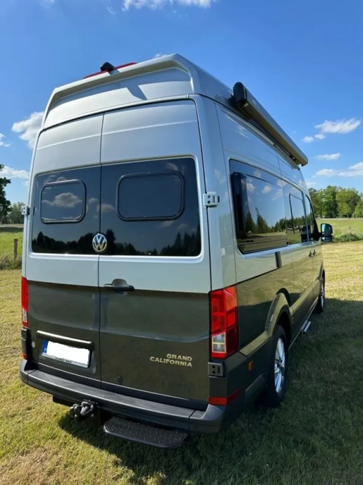 Grundriss Tag VW Grand California 600 in perfektem Zustand
