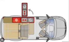 Grundriss Tag Pössl Vanline Campstar V-Klasse
