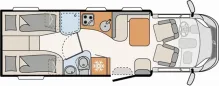 Fahrzeugbild Dethleffs Esprit T 7150-2 EB *SAT*TV*Klima*AHK*Hubstützen* #3