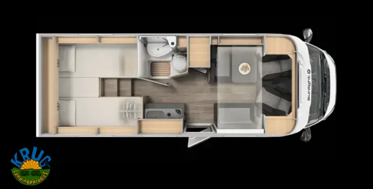 Grundriss Tag Sunlight V 67S