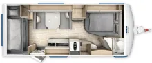 Grundriss Tag Fendt Bianco Selection 550 SKM Safety-Paket